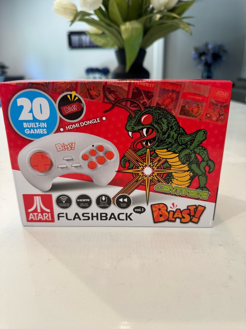 AtGames Atari Flashback Blast! Volume 1.  No longer produced New still sealed